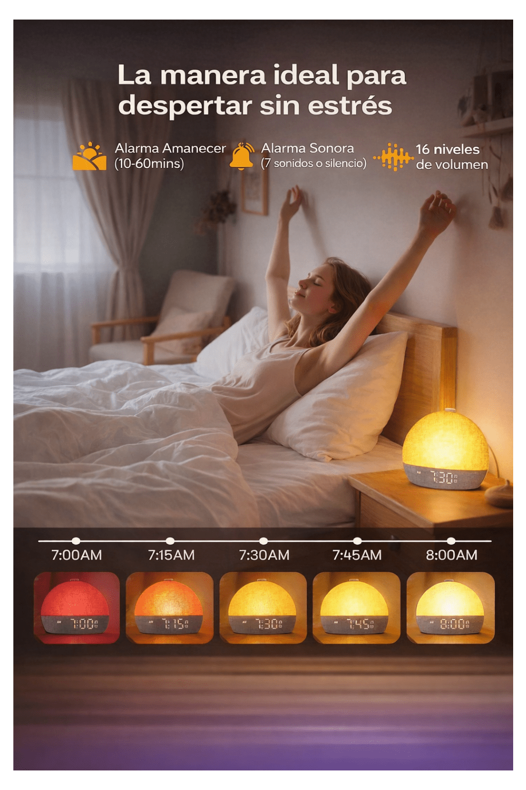 Despertador inteligente - Sunrise